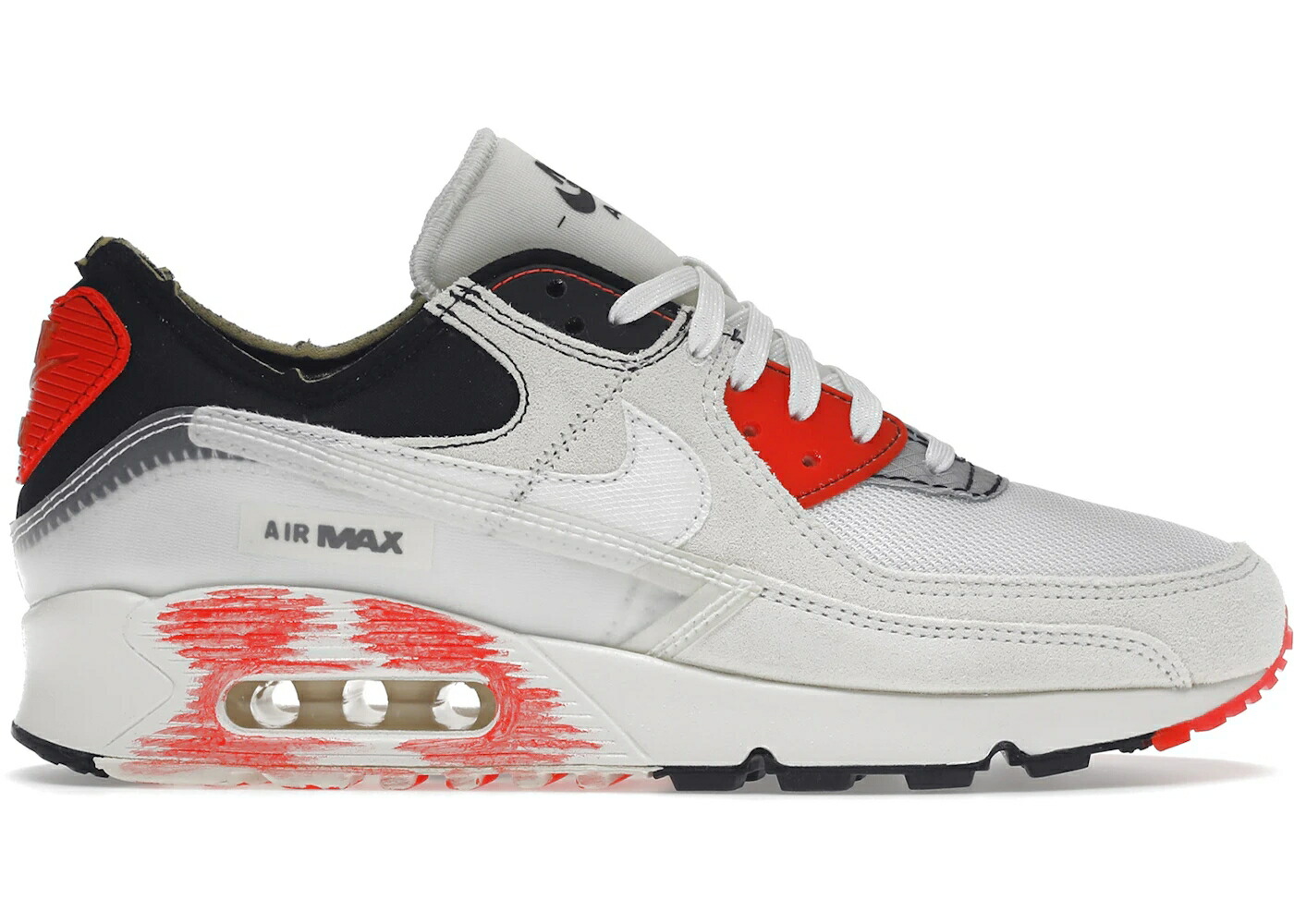 ナイキ マックス クリムゾン 白いこと 白いこと 黒いこと 黒いこと 大気圏マックス スニーカー メンズ NIKE AIR MAX III PRM ARCHETYPE BRIGHT CRIMSON / WHITE WHITE BLACK BRIGHT CRIMSON
