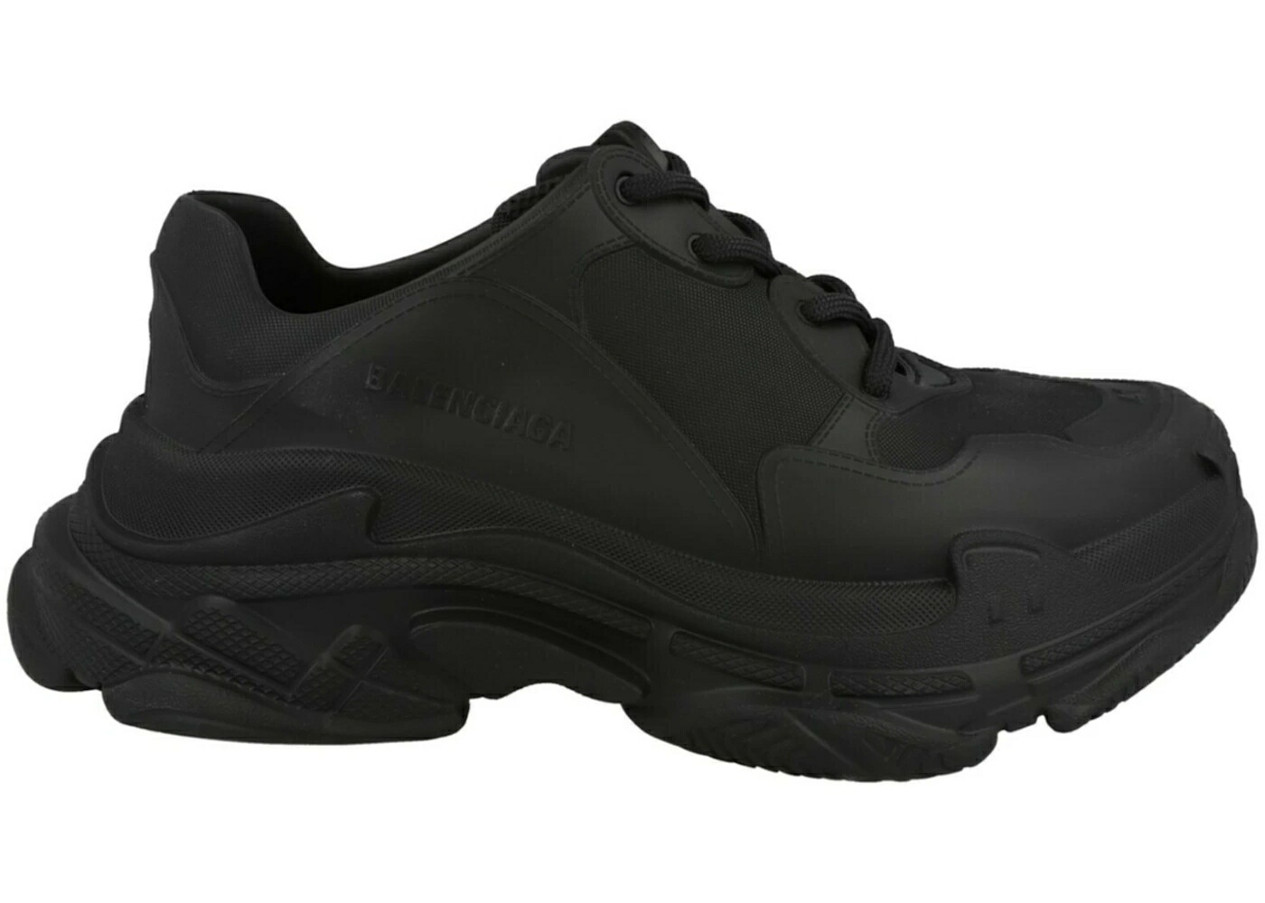 バレンシアガ 黒いこと 黒いこと スニーカー メンズ BALENCIAGA TRIPLE S MOLD BLACK /