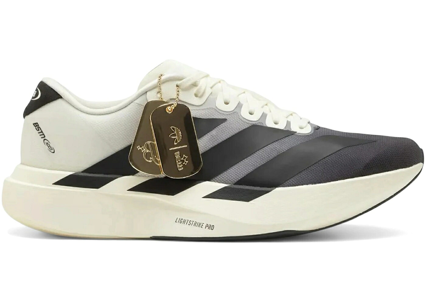 アディダス アディゼロ 中核グループ 白いこと 白いこと 薄墨色 薄墨色 スニーカー メンズ ADIDAS ADIZERO EVO SL BSTN ALL DAY / CORE WHITE GREY ONE CORE WHITE