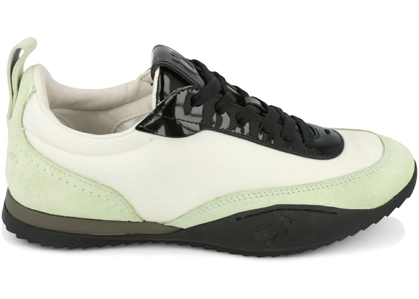 自動車の街 オリーブ 緑 緑であること WOMEN\u0027S スニーカー レディース FERRAGAMO DETROIT 1 SNEAKERS LIGHT OLIVE GREEN (WOMEN\u0027S) / LIGHT OLIVE GREEN