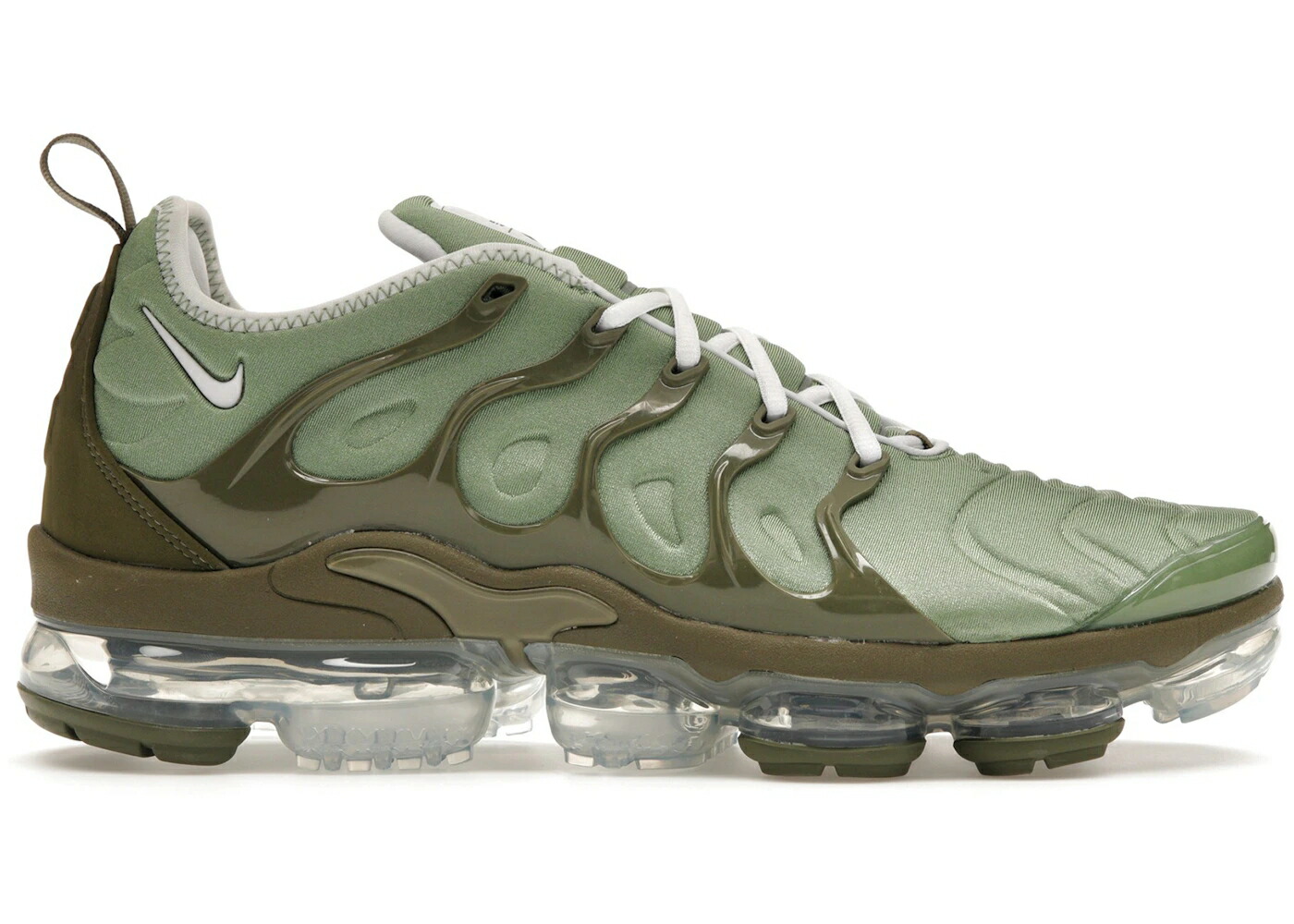 ナイキ 緑 緑であること オリーブ エアヴェイパーマックス スニーカー メンズ NIKE AIR VAPORMAX PLUS OIL GREEN / OIL GREEN MEDIUM OLIVE METALLIC