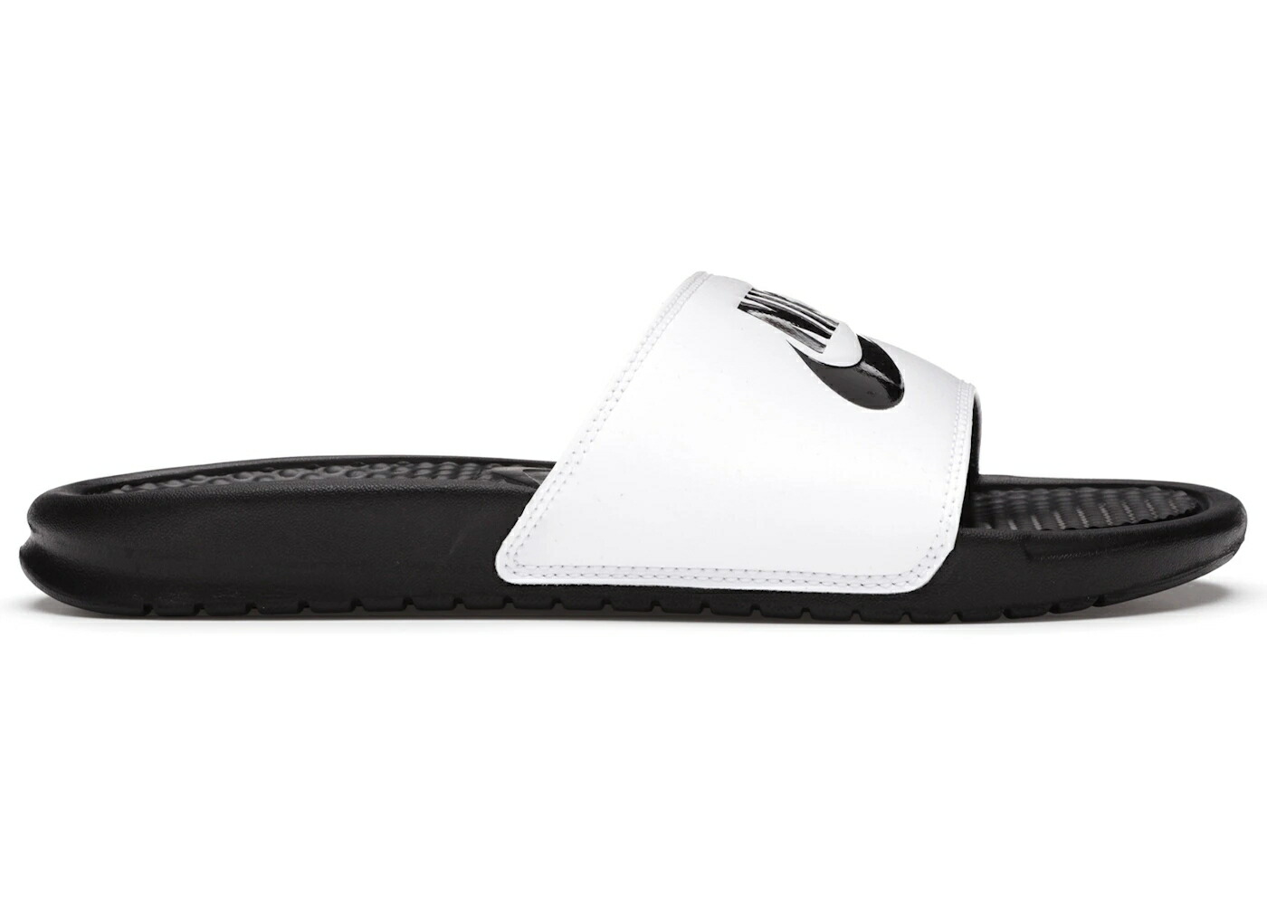 ナイキ ベナッシ サンダル 黒いこと 黒いこと 白いこと 白いこと スニーカー メンズ NIKE BENASSI JDI SLIDE / BLACK WHITE
