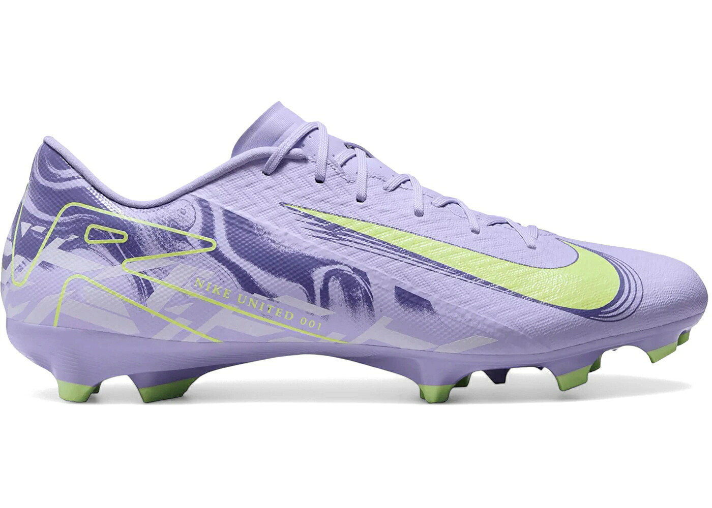 ナイキ 翰林院 ユナイテッド 紫 パープル スニーカー メンズ NIKE MERCURIAL VAPOR 16 ACADEMY FG/MG UNITED PACK / PURPLE AGATE BARELY VOLT