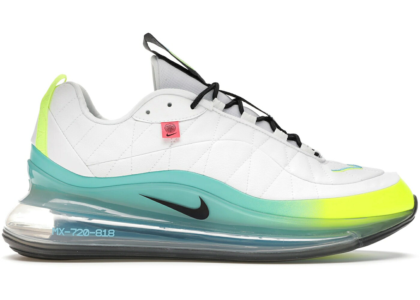ナイキ 白いこと 白いこと 青碧 青碧 黒いこと 黒いこと スニーカー メンズ NIKE MX 720 818 WORLDWIDE WHITE BLUE FURY VOLT / WHITE BLACK BLUE FURY VOLT