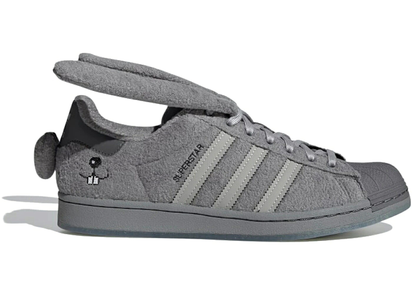 アディダス はやりっ児 薄墨色 薄墨色 スニーカー メンズ ADIDAS SUPERSTAR MELTING SADNESS BUNNY GREY / GREY THREE GREY TWO GREY FIVE