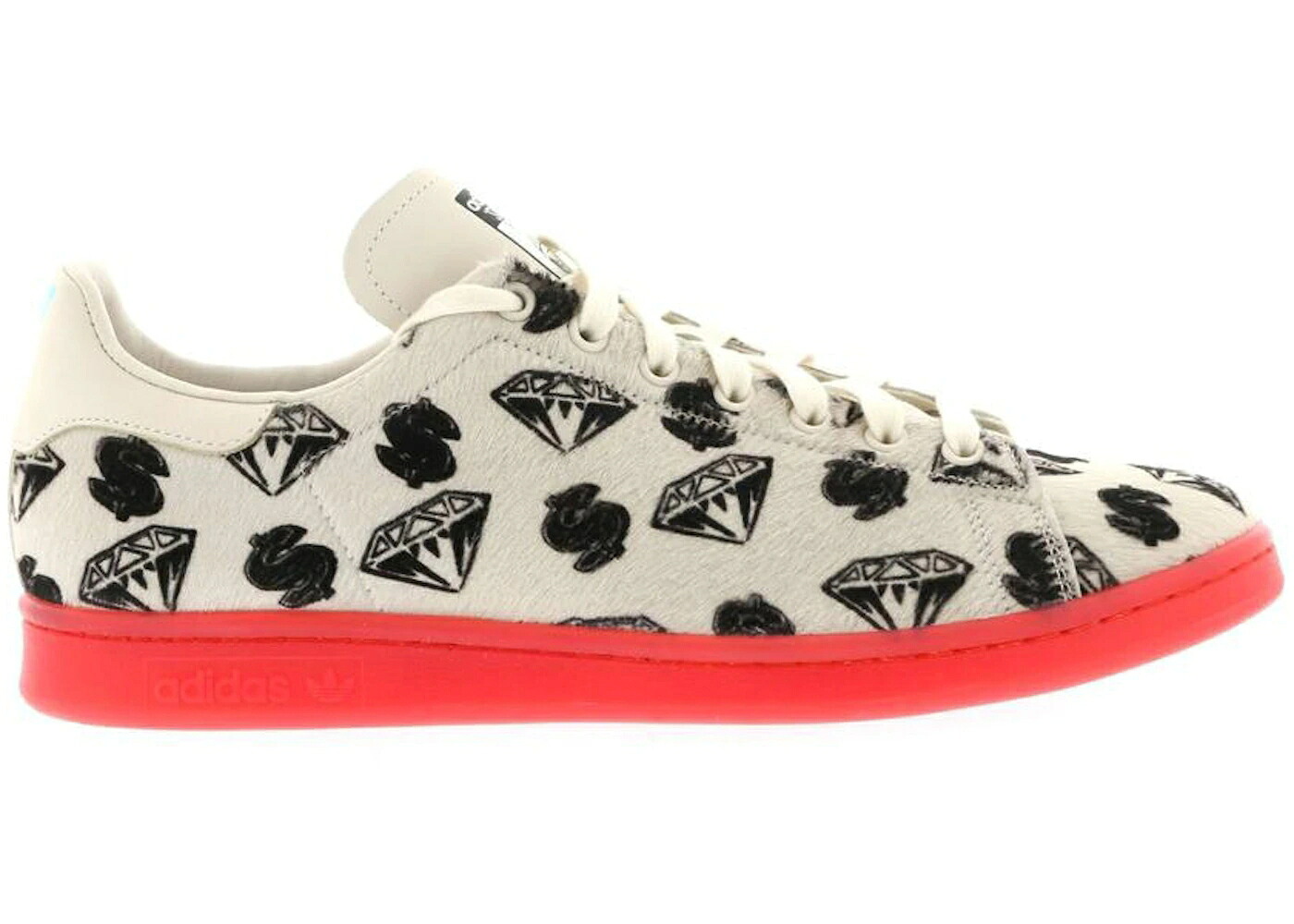 アディダス 白いこと 白いこと 赤 赤いこと 観点仕損ない スニーカー メンズ ADIDAS STAN SMITH PHARRELL BBC WHITE / CHALK WHITE CHALK WHITE RED