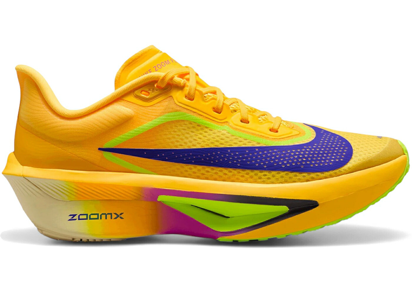 ナイキ ズーム ロサンゼルス 藍色 インディゴ バースト ズームフライ 26.2 WOMEN スニーカー レディース NIKE ZOOM FLY 6 LA CITRON PULSE INDIGO BURST (WOMEN) / CITRON PULSE VOLT ICE HYPER