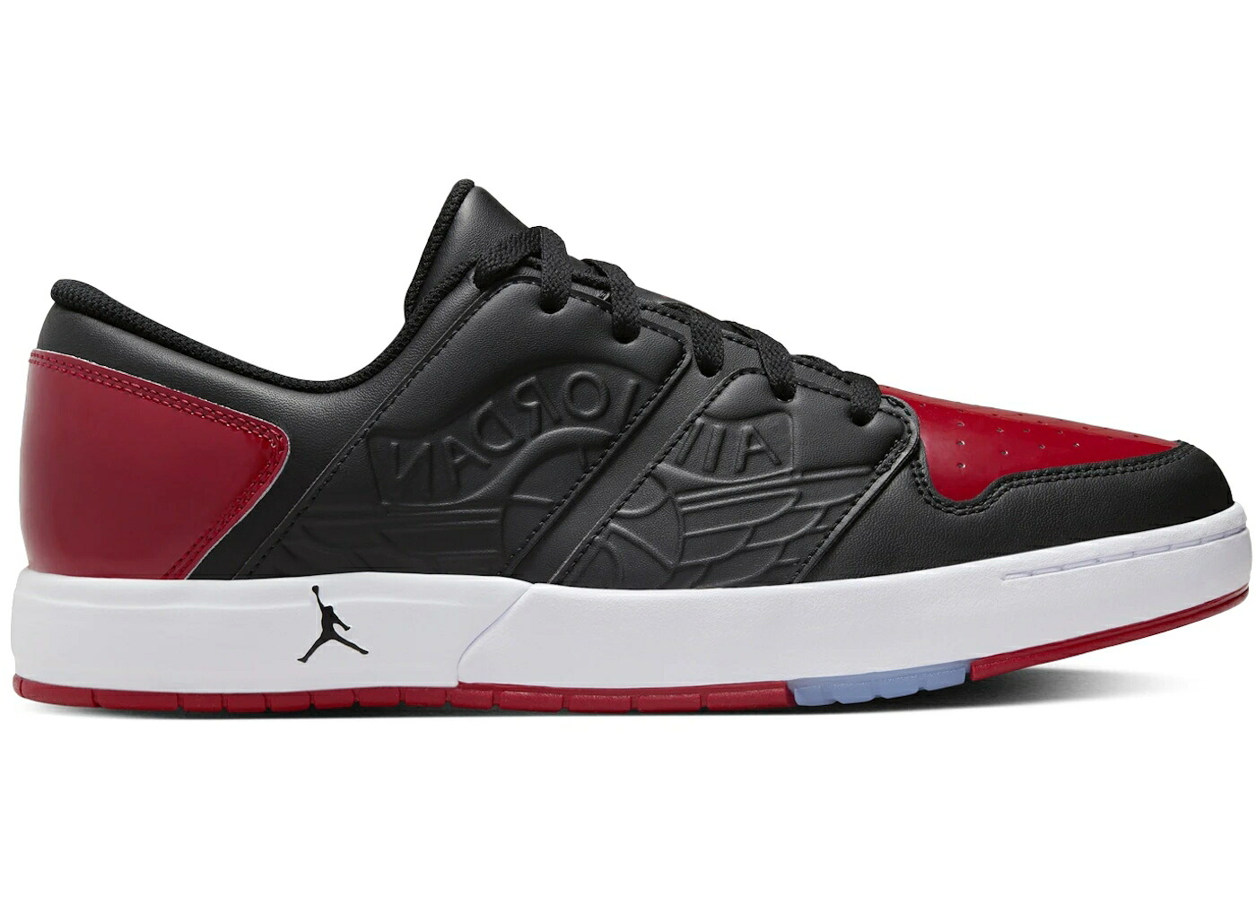 ナイキ ジョーダン 黒いこと 黒いこと 白いこと 白いこと 赤 赤いこと スニーカー メンズ JORDAN NU RETRO 1 LOW BLACK WHITE VARSITY RED / BLACK WHITE VARSITY RED