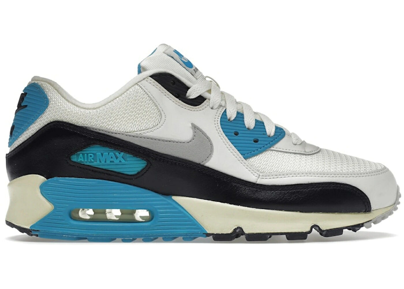 ナイキ マックス 灰色 グレー レーザー 青色 ブルー エアマックス スニーカー メンズ NIKE AIR MAX 90 SAIL NEUTRAL GREY / SAIL NEUTRAL GREY LASER BLUE