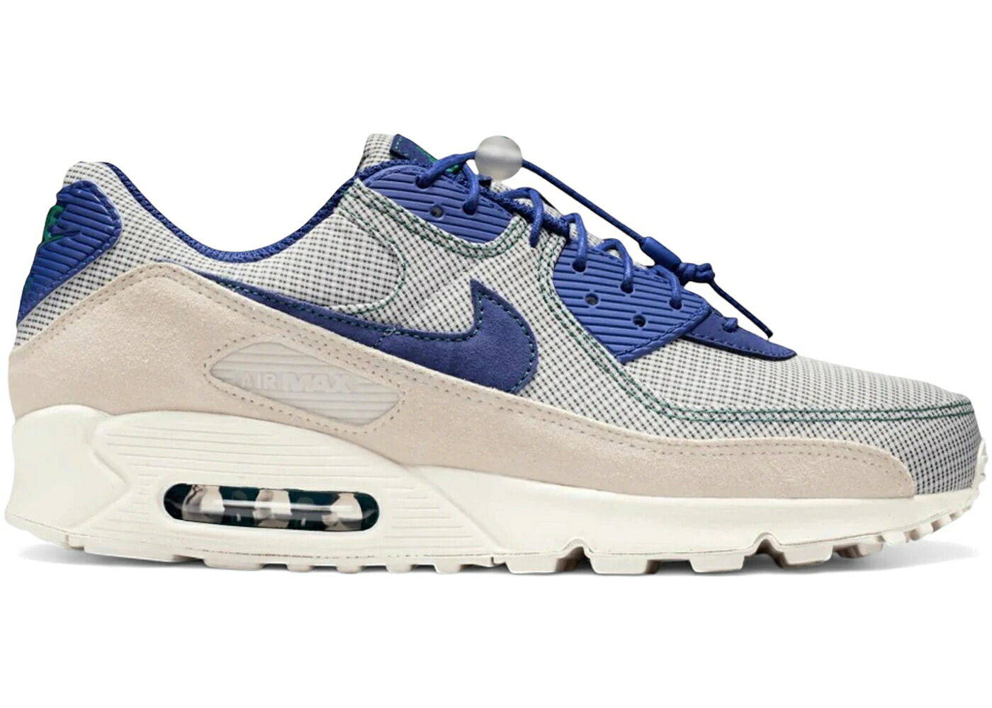 ナイキ マックス ディープ 青碧 青碧 大気圏マックス スニーカー メンズ NIKE AIR MAX 90 COCONUT MILK DEEP ROYAL BLUE / COCONUT MILK LEGION PINE LIGHT
