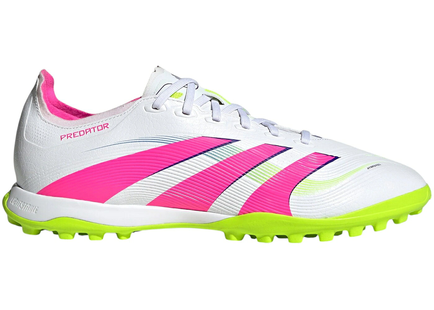 アディダス プレデター 芝草 白いこと 白いこと サクラ色 スニーカー メンズ ADIDAS PREDATOR LEAGUE TURF CLOUD WHITE LUCID PINK LEMON / CLOUD WHITE LUCID PINK LUCID