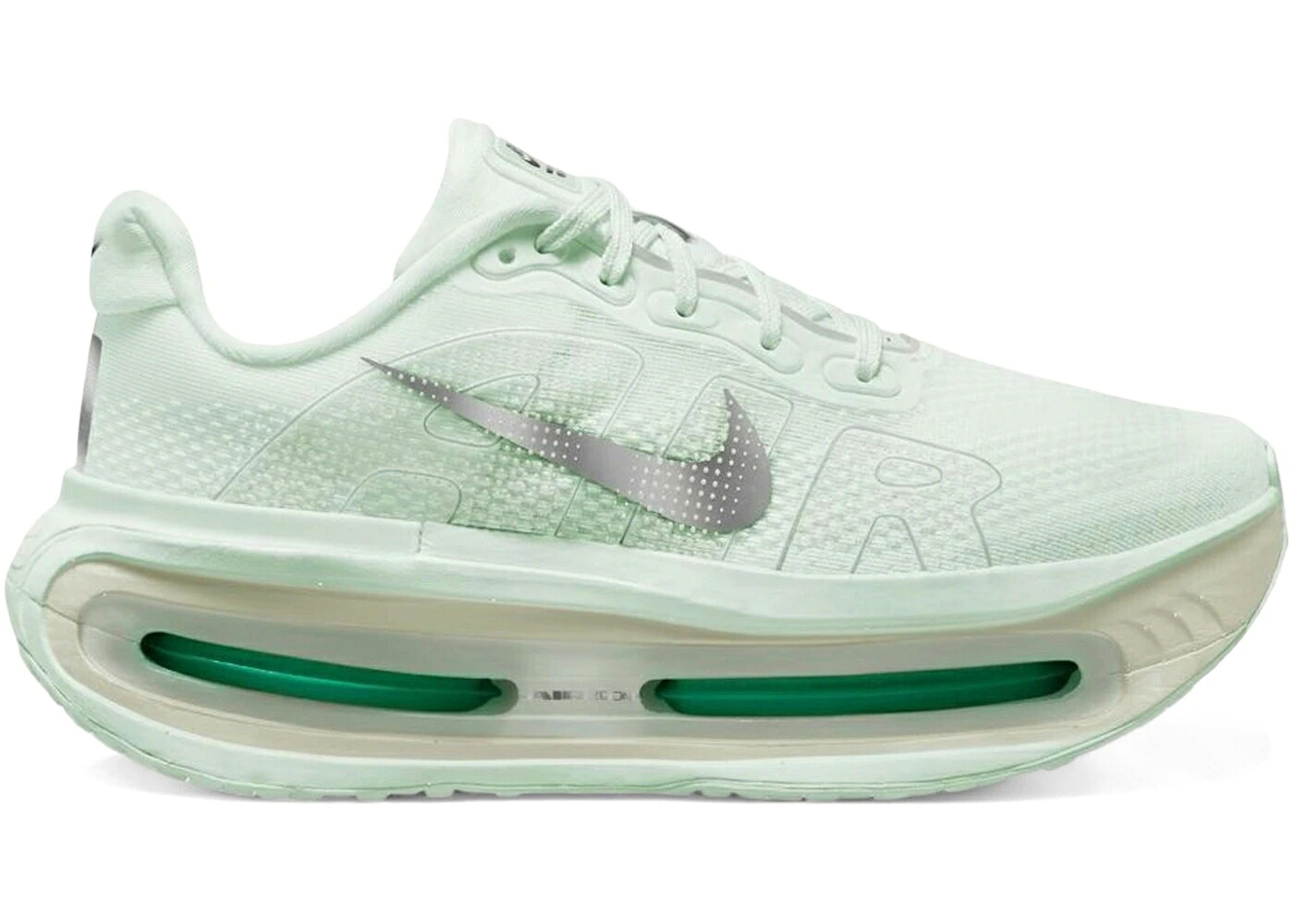 ナイキ 割り増し金 緑 緑であること しろがね色 しろがね色 WOMEN\u0027S スニーカー レディース NIKE VOMERO PREMIUM BARELY GREEN (WOMEN\u0027S) / BARELY GREEN METALLIC SILVER レディース靴-靴