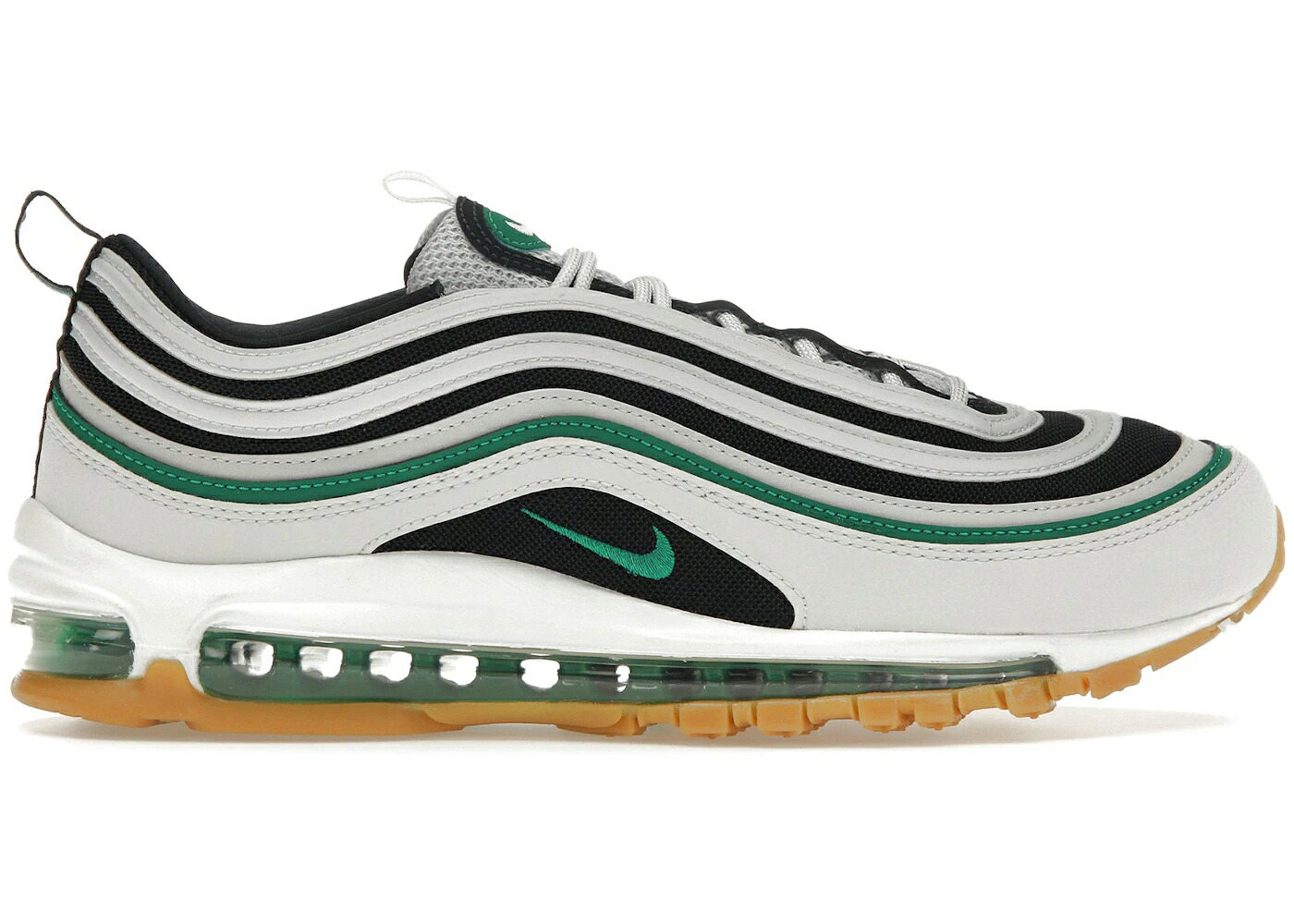 ナイキ マックス 白いこと 白いこと 大気圏マックス スニーカー メンズ NIKE AIR MAX 97 PHOTON DUST MALACHITE / PHOTON DUST DARK OBSIDIAN WHITE