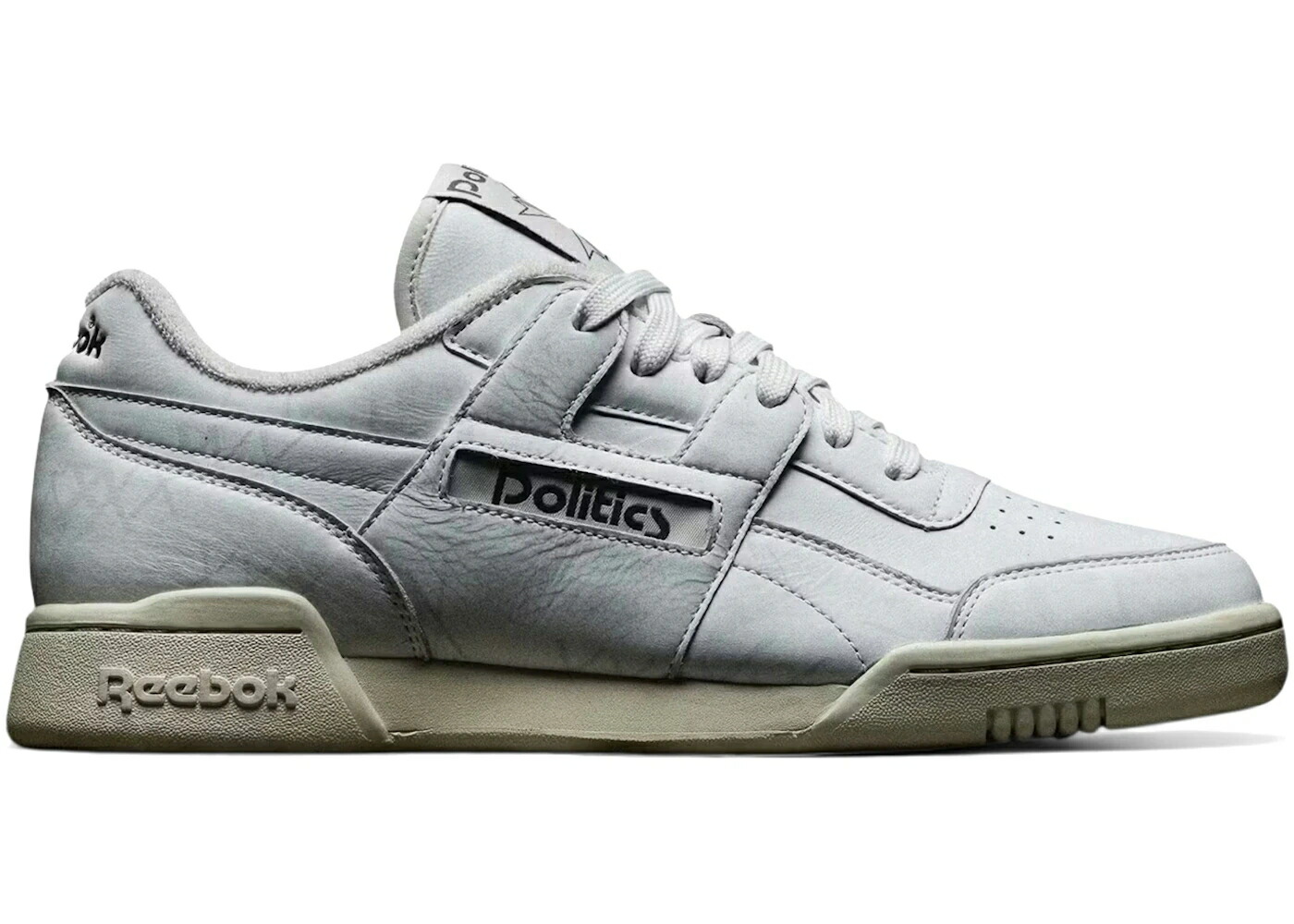 リーボック 細工物アウト 靴 スニーカー 白いこと 白いこと メンズ REEBOK WORKOUT PLUS SNEAKER POLITICS WISHING RITUAL / WHITE ALABASTER