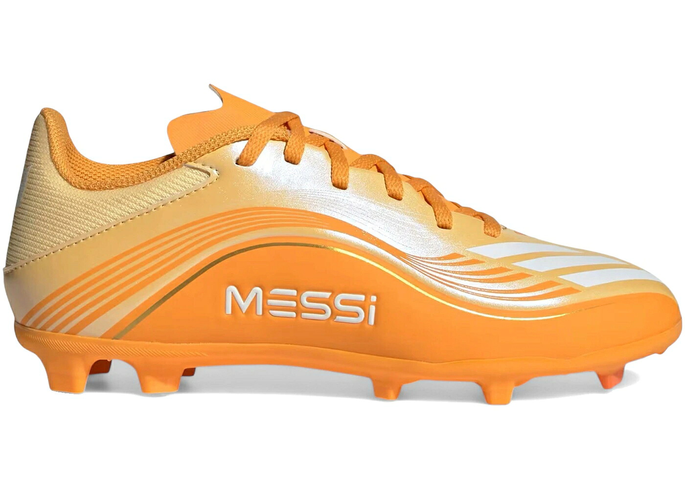 アディダス ゴールド 純然たる お坊っちゃん キッズ ADIDAS F50 LEAGUE FG/MG MESSI HORA DORADA PACK (KIDS) / ICE TANGERINE GOLD METALLIC PURE もの言う花 マタニティ スニーカー