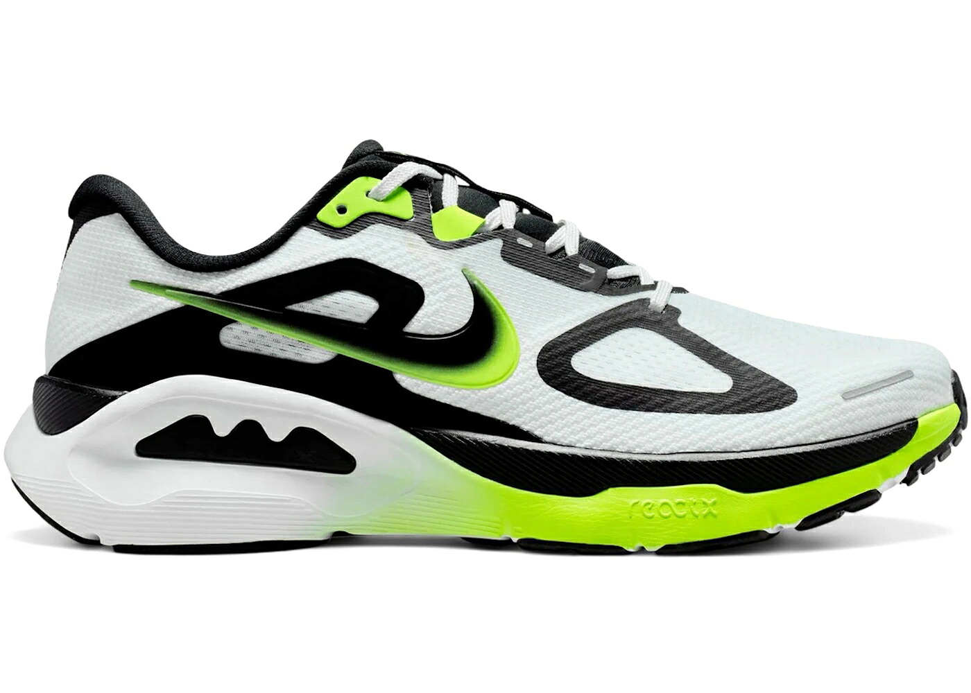 ナイキ 白いこと 白いこと 黒いこと 黒いこと スニーカー メンズ NIKE STRUCTURE PLUS WHITE BLACK VOLT / WHITE VOLT BLACK