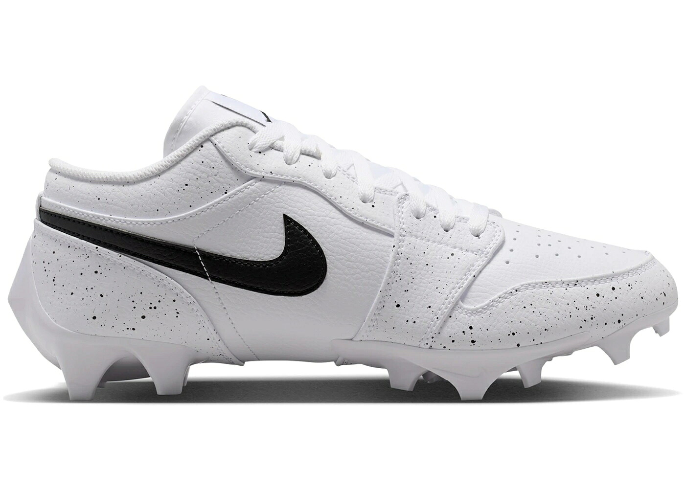 ナイキ ジョーダン 白いこと 白いこと 黒いこと 黒いこと スニーカー メンズ JORDAN 1 LOW TD CLEAT WHITE BLACK SPLATTER / WHITE BLACK