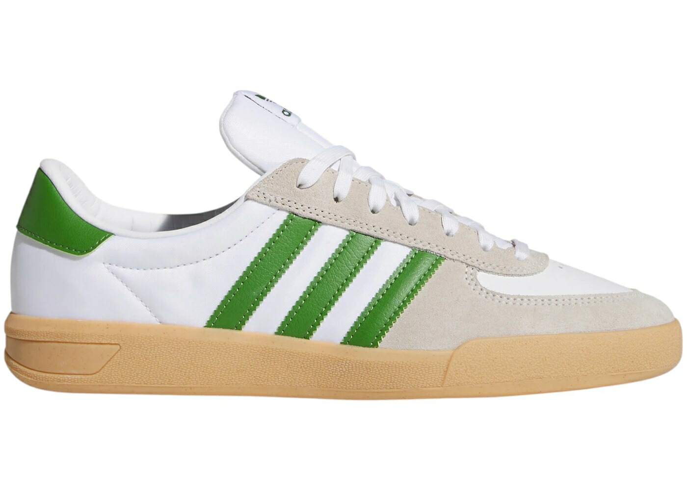 アディダス 白色 ホワイト クルー 緑 グリーン スニーカー メンズ ADIDAS GLENBURN WHITE CREW GREEN GUM / CLOUD WHITE CREW GREEN GUM