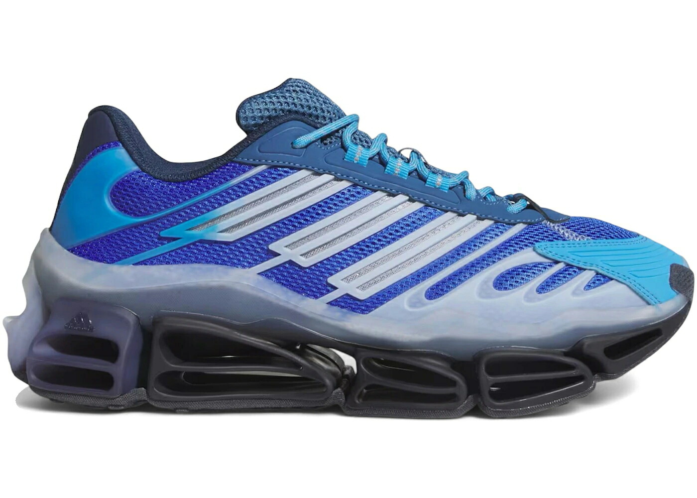 アディダス 青色 ブルー 黒色 ブラック コア スニーカー メンズ ADIDAS MEGARIDE AG HI-RES BLUE BLACK / HI RES BLUE ASH BLUE CORE BLACK