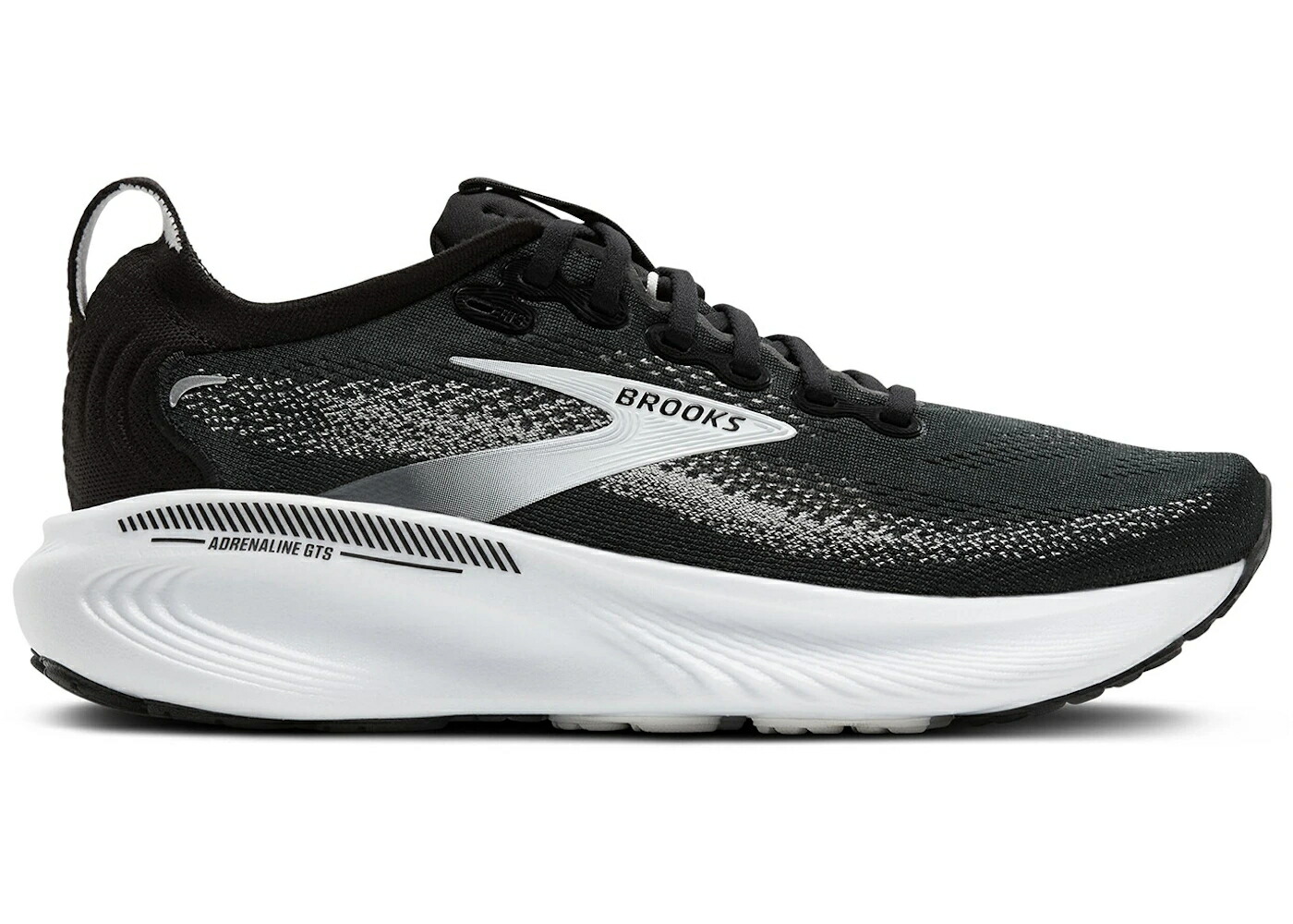 ブルックス 黒いこと 黒いこと 薄墨色 薄墨色 白いこと 白いこと スニーカー メンズ BROOKS ADRENALINE GTS 25 BLACK GREY WHITE / BLACK GREY WHITE