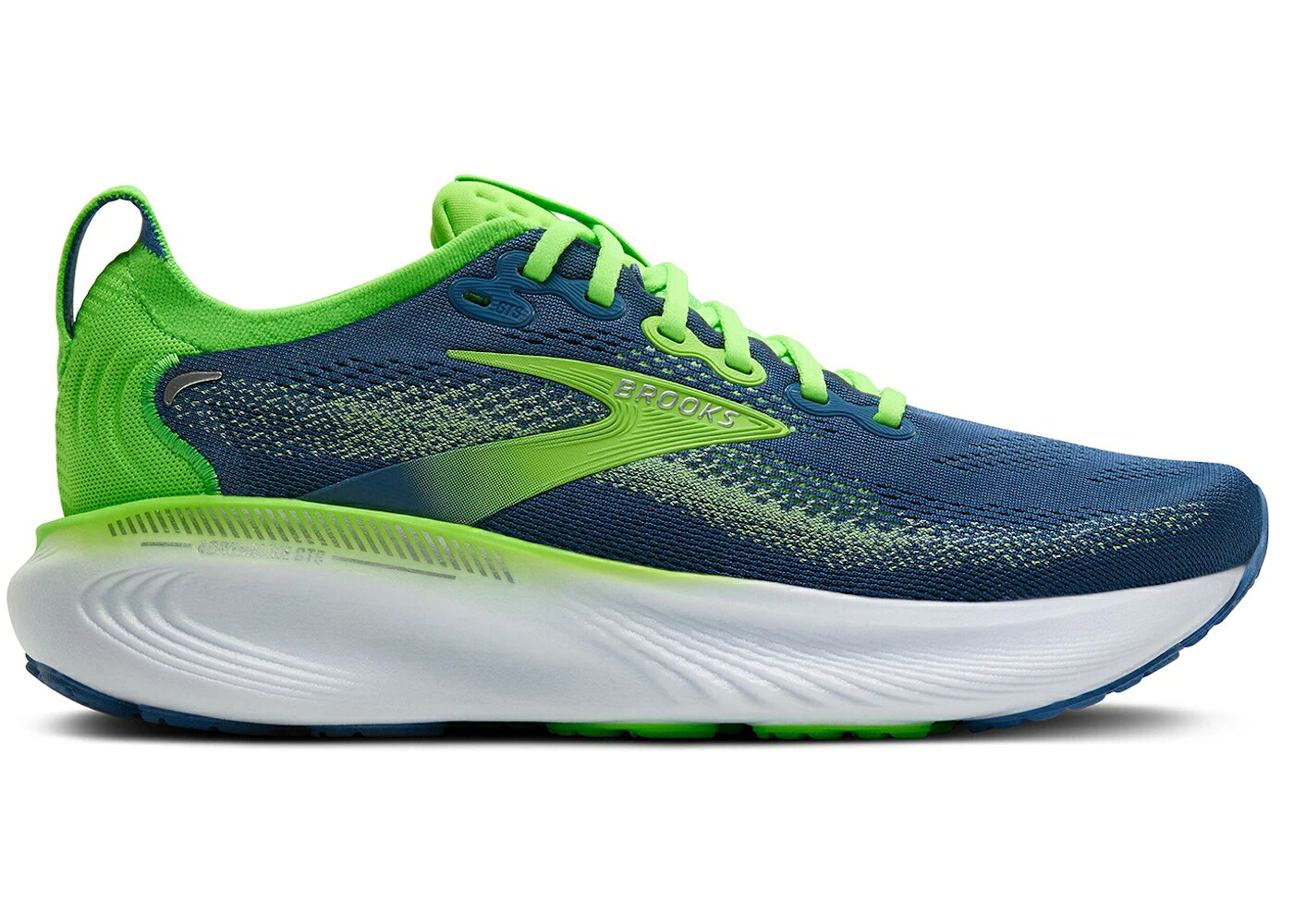 ブルックス 緑 緑であること スニーカー メンズ BROOKS ADRENALINE GTS 25 GREEN MOONLIGHT PHANTOM / GREEN MOONLIGHT PHANTOM
