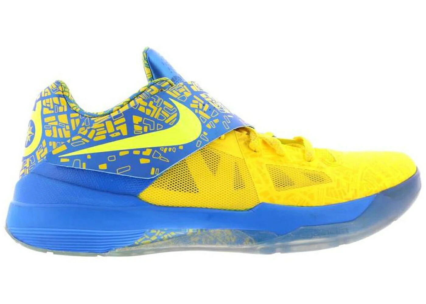 ナイキ 黄色 イエロー スニーカー メンズ NIKE KD 4 SCORING TITLE (2012) / TOUR YELLOW LEMON TWIST PHOTO