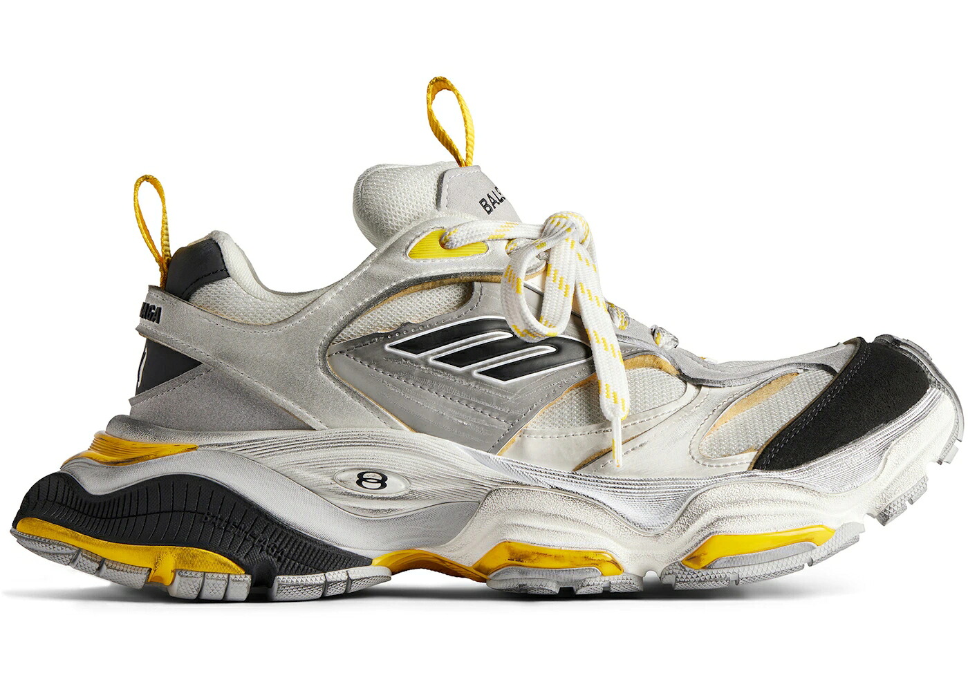 バレンシアガ カーゴ 靴 スニーカー 灰色 グレー 黒色 ブラック 黄色 イエロー WOMEN'S レディース BALENCIAGA CARGO SNEAKER GREY BLACK YELLOW (WOMEN'S) / GREY BLACK YELLOW|スニケス
