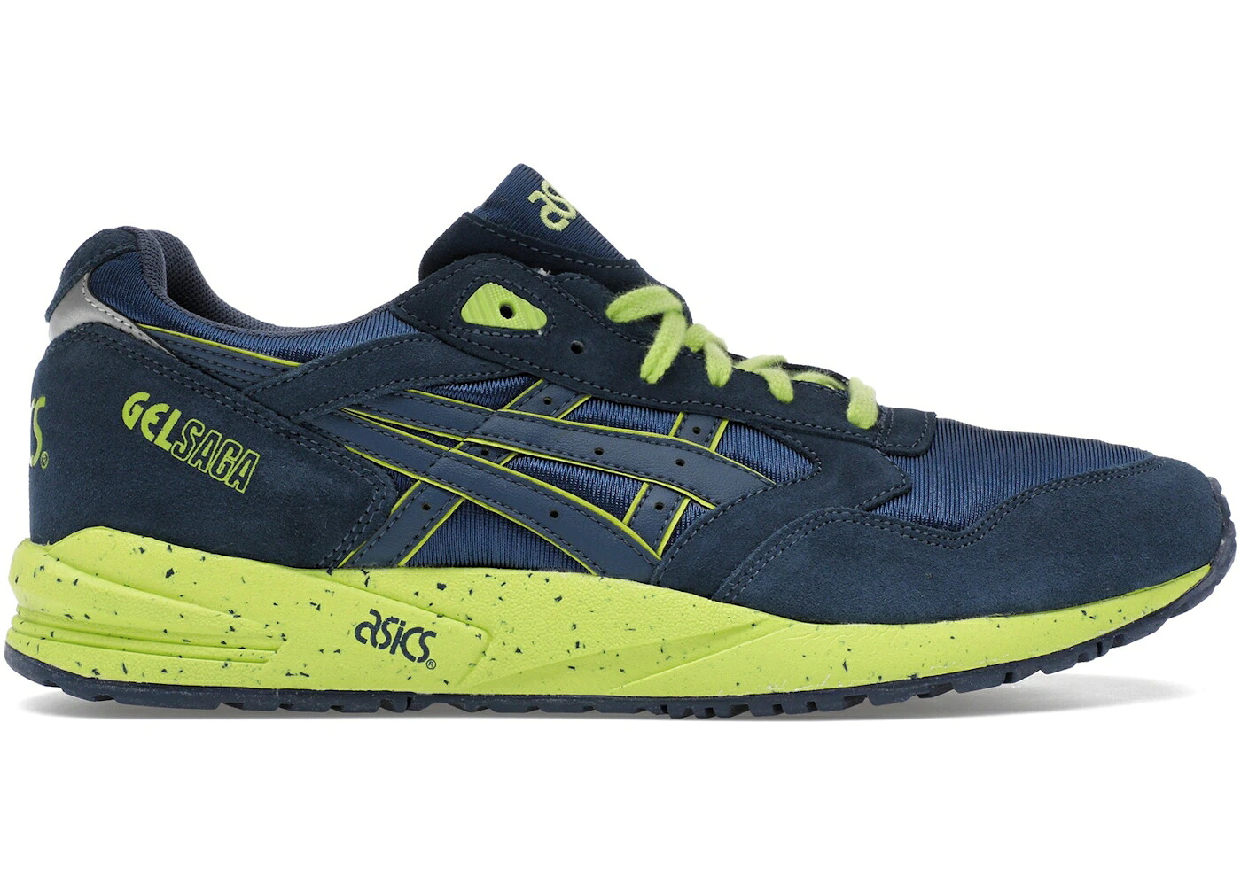 アシックス 紺色 米国海軍 スニーカー メンズ ASICS GEL-SAGA NAVY / NAVY NAVY