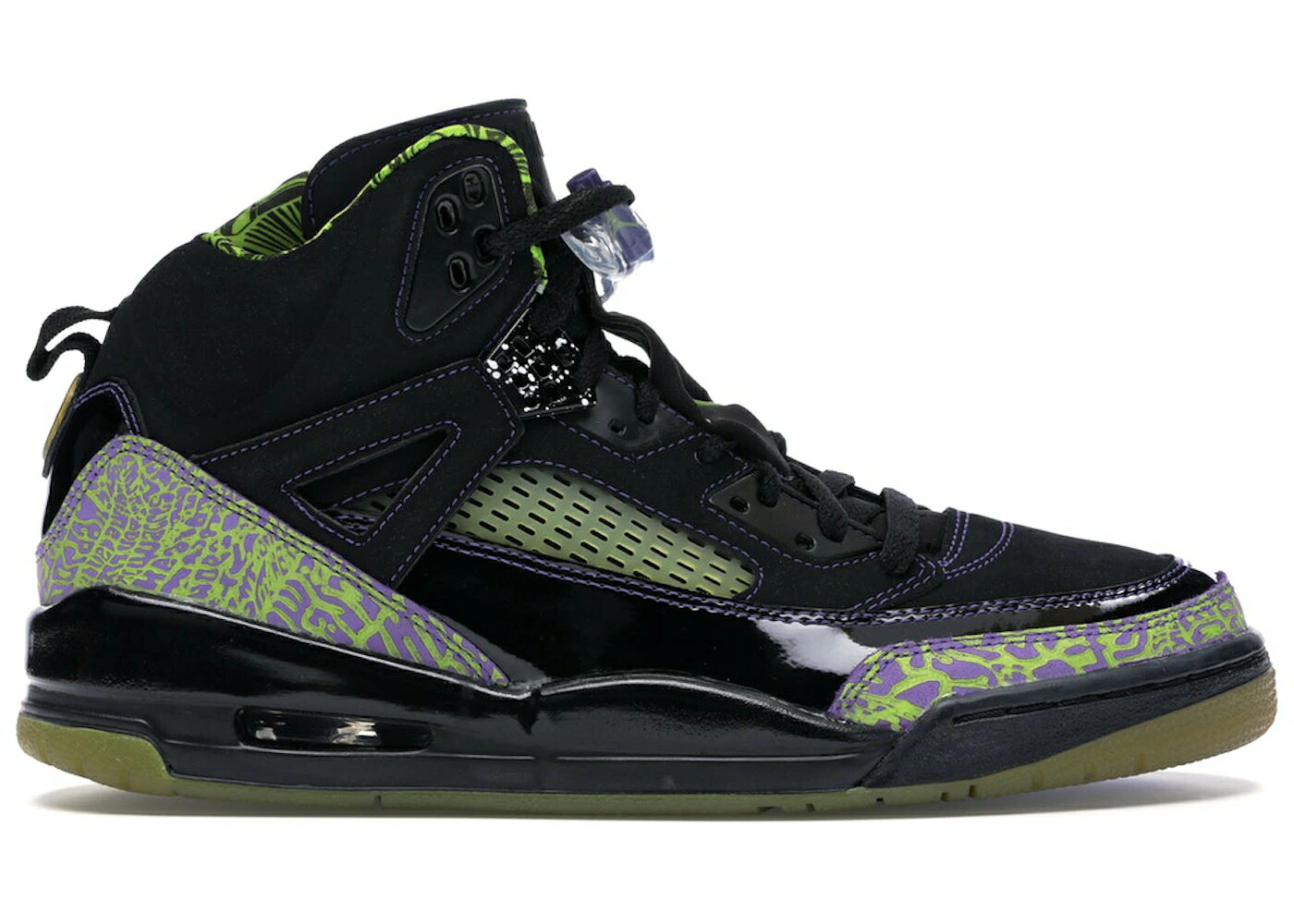 ナイキ ジョーダン 黒いこと 黒いこと 純然たる 紫 パープル 白いこと 白いこと スニーカー メンズ JORDAN SPIZIKE CITRON (NELLY) / BLACK CITRON PURE PURPLE WHITE
