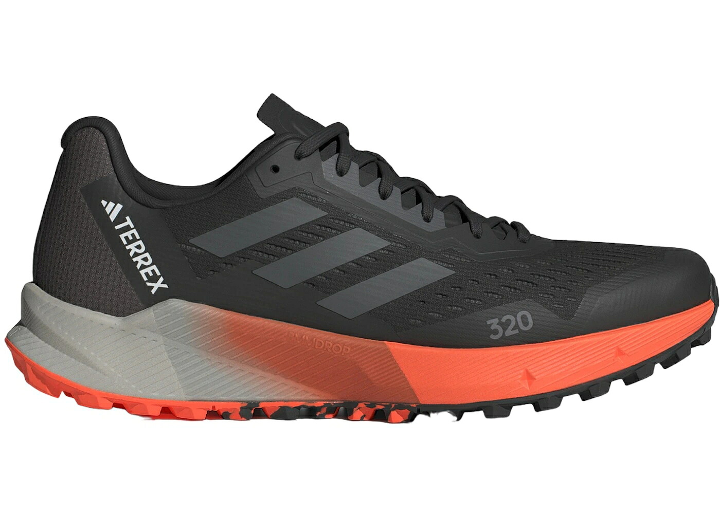 アディダス フローレス コア 黒色 ブラック 灰色 グレー インパクト 橙 オレンジ 2.0 スニーカー メンズ ADIDAS TERREX AGRAVIC FLOW TRAIL CORE BLACK GREY IMPACT ORANGE / CORE BLACK GREY FOUR IMPACT|スニケス
