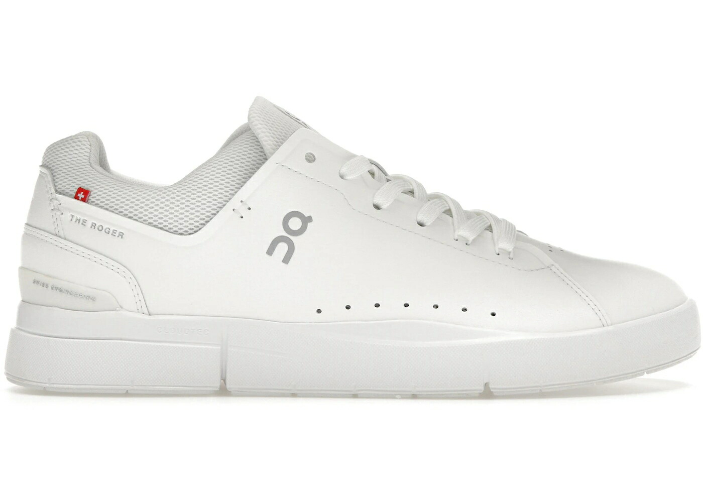 オン 白いこと 白いこと スニーカー メンズ ON THE ROGER ADVANTAGE WHITE / WHITE WHITE メンズ靴-スニーカー-靴