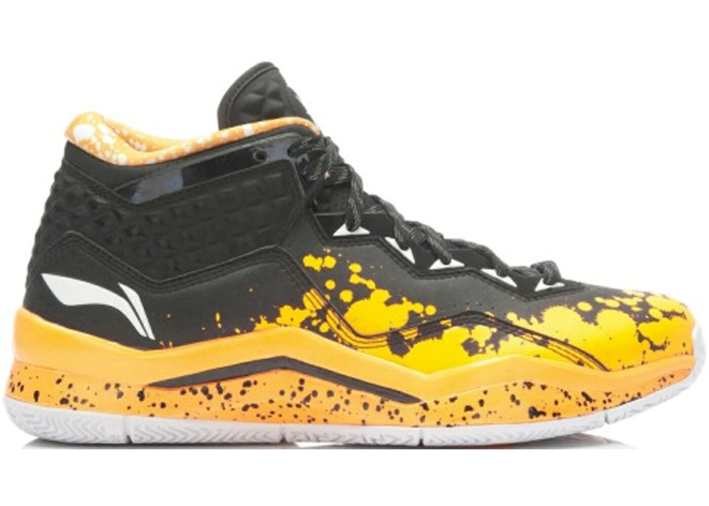 リーニン ウェイド 橙 オレンジ色 黒いこと 黒いこと 白いこと 白いこと スニーカー メンズ LI-NING WAY OF WADE 3 ORANGE DRIP / BLACK ORANGE WHITE
