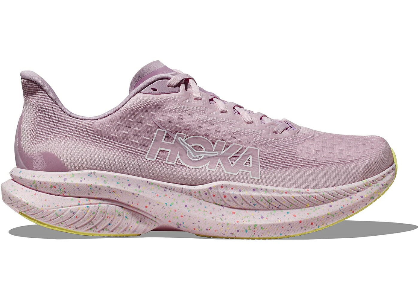 ホカオネオネ さくら色 スニーカー メンズ HOKA ONE ONE HOKA ONE MACH 6 PINK TWIGHLIGHT LEMONADE / PINK TWIGHLIGHT LEMONADE