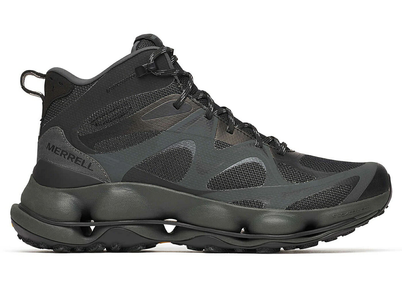 メレル ミッド ゴアテックス 黒色 ブラック スニーカー メンズ MERRELL SPEEDARC MATIS MID GORE-TEX BLACK /