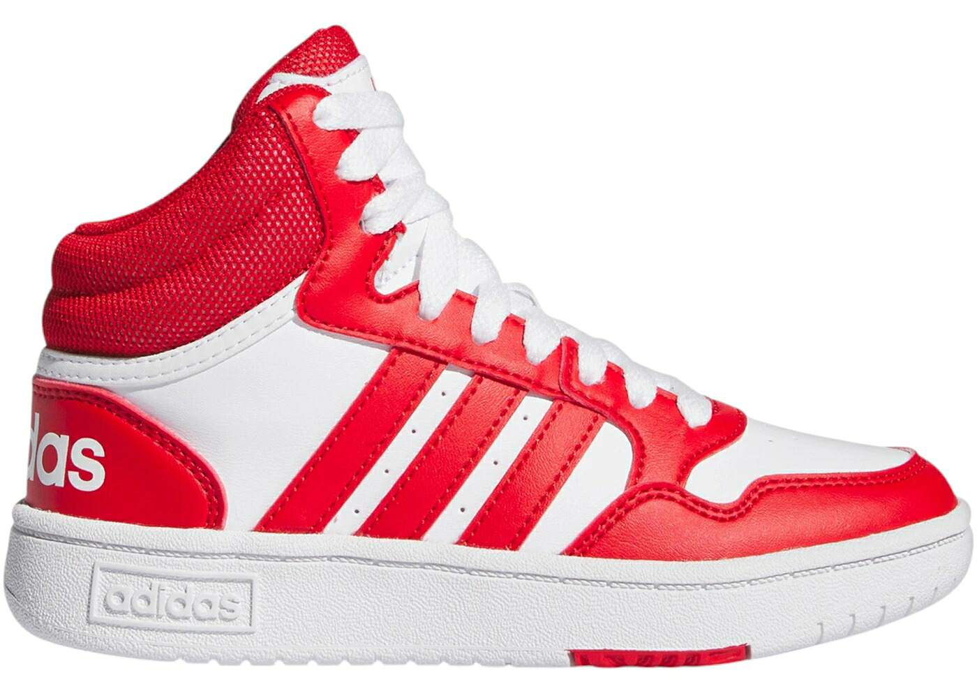 アディダス ミッド 白いこと 白いこと お坊っちゃん キッズ ADIDAS HOOPS MID CLOUD WHITE BETTER SCARLET (GS) / CLOUD WHITE BETTER SCARLET もの言う花 マタニティ スニーカー