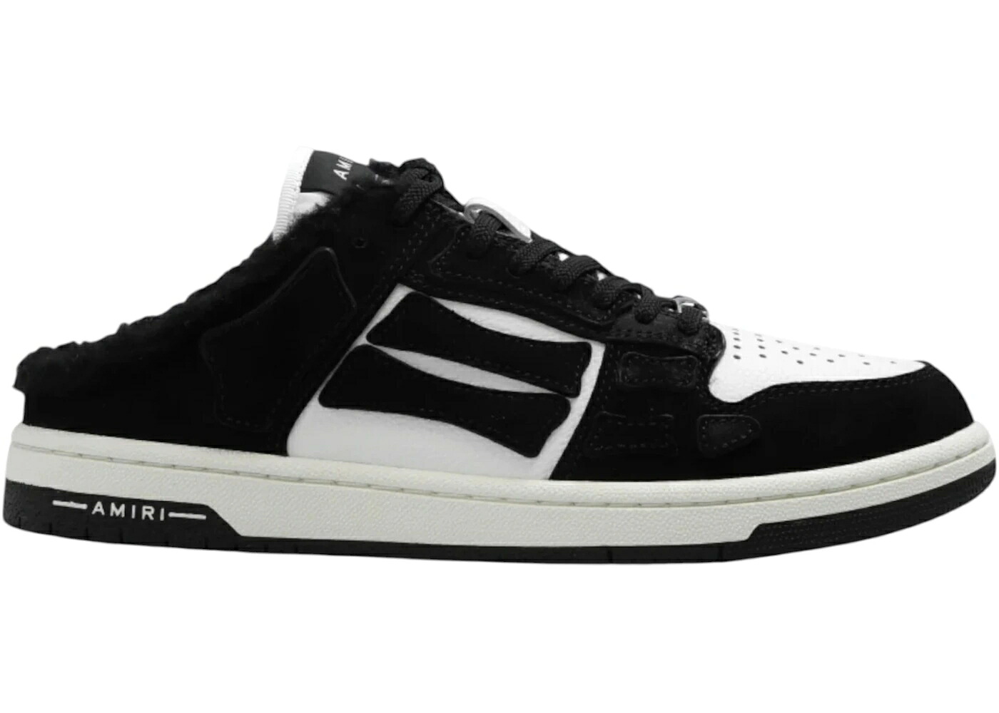アミリ 黒いこと 黒いこと WOMEN\u0027S スニーカー レディース AMIRI SKEL LOW TOP MULE SHEARLING BLACK (WOMEN\u0027S) /