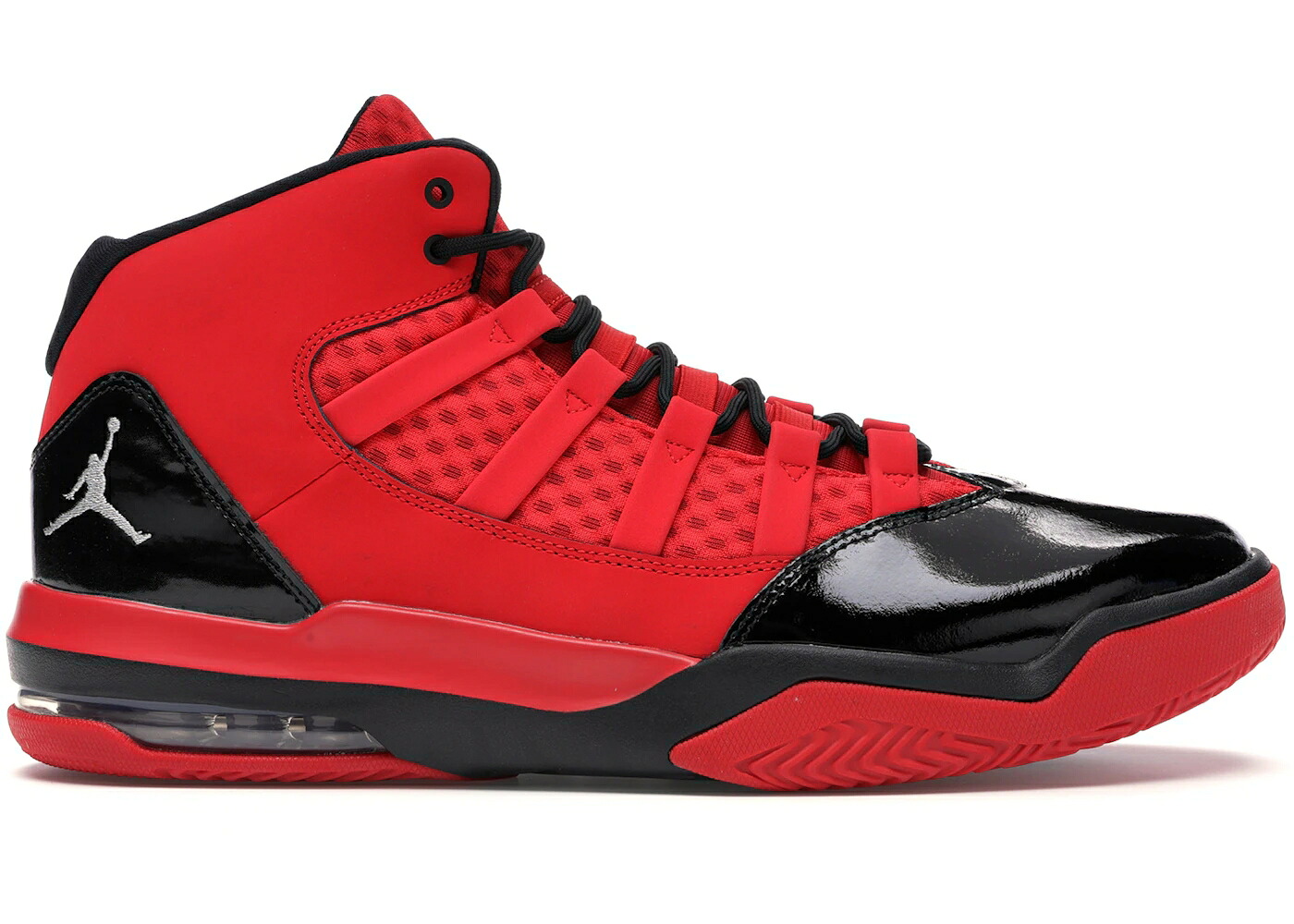 ナイキ ジョーダン マックス 佇まい 赤 赤いこと 黒いこと 黒いこと スニーカー メンズ JORDAN MAX AURA RED BLACK / RED BLACK