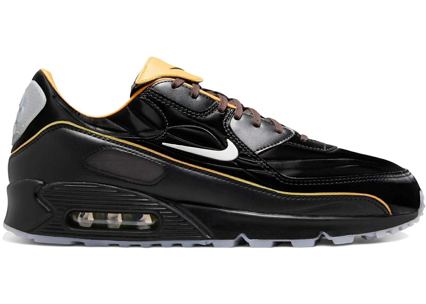 ナイキ マックス 黒いこと 黒いこと 白いこと 白いこと ゴールド エア湖マックス スニーカー メンズ NIKE AIR MAX 90 DARK CINDER MERCURIAL VAPOR 1 / BLACK WHITE GOLD LEAF PEAR BLACK