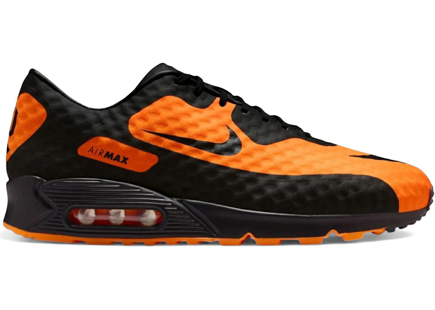 ナイキ マックス ハイパーベノム 黒いこと 黒いこと 橙 オレンジ色 エア湖マックス スニーカー メンズ NIKE AIR MAX 90 BRIGHT CITRUS HYPERVENOM / BRIGHT CITRUS BLACK TOTAL ORANGE