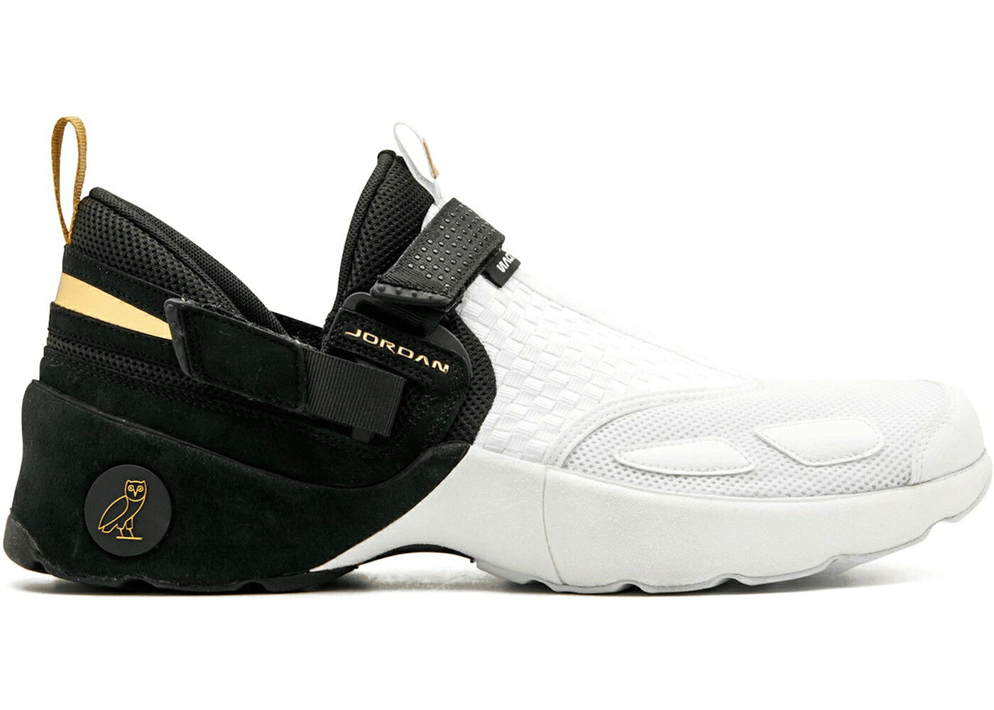 ナイキ ジョーダン 黒いこと 黒いこと 白いこと 白いこと ゴールド スニーカー メンズ JORDAN TRUNNER LX OVO BLACK WHITE / BLACK METALLIC GOLD WHITE