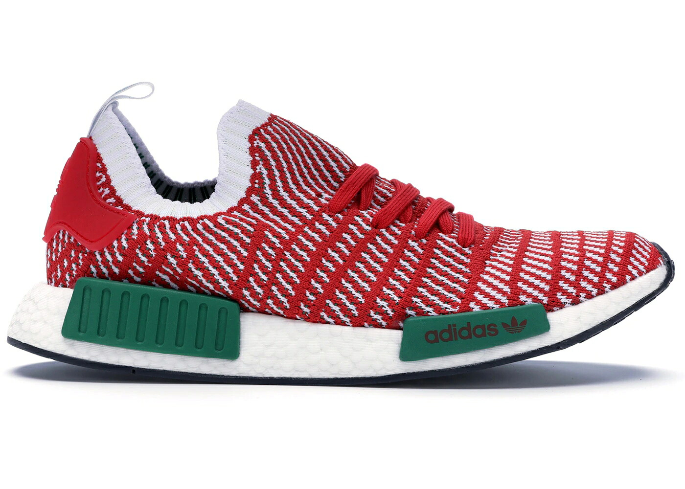 アディダス クリスマス 赤 赤いこと 白いこと 白いこと スニーカー メンズ ADIDAS NMD R1 STLT PRIMEKNIT CHRISTMAS / COLLEGIATE RED CLOUD WHITE BOLD