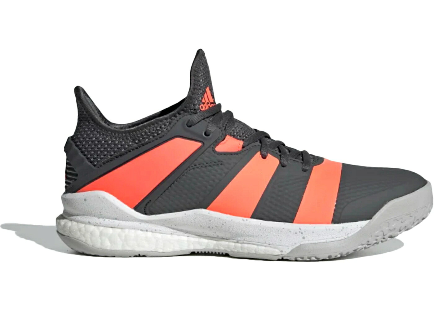 アディダス 薄墨色 薄墨色 スニーカー メンズ ADIDAS STABIL X GREY SIX / GREY SIX SIGNAL CORAL GREY TWO