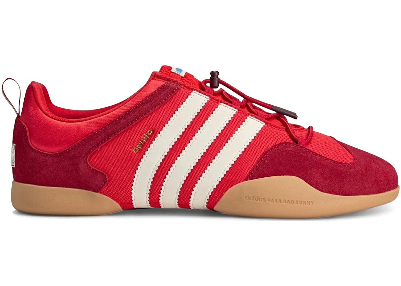 アディダス 女性バレエダンサー 赤 赤いこと 白いこと 白いこと 力強さ スニーカー メンズ ADIDAS BALLERINA BAD BUNNY FLAMBOYAN / VIVID RED CLOUD WHITE POWER RED