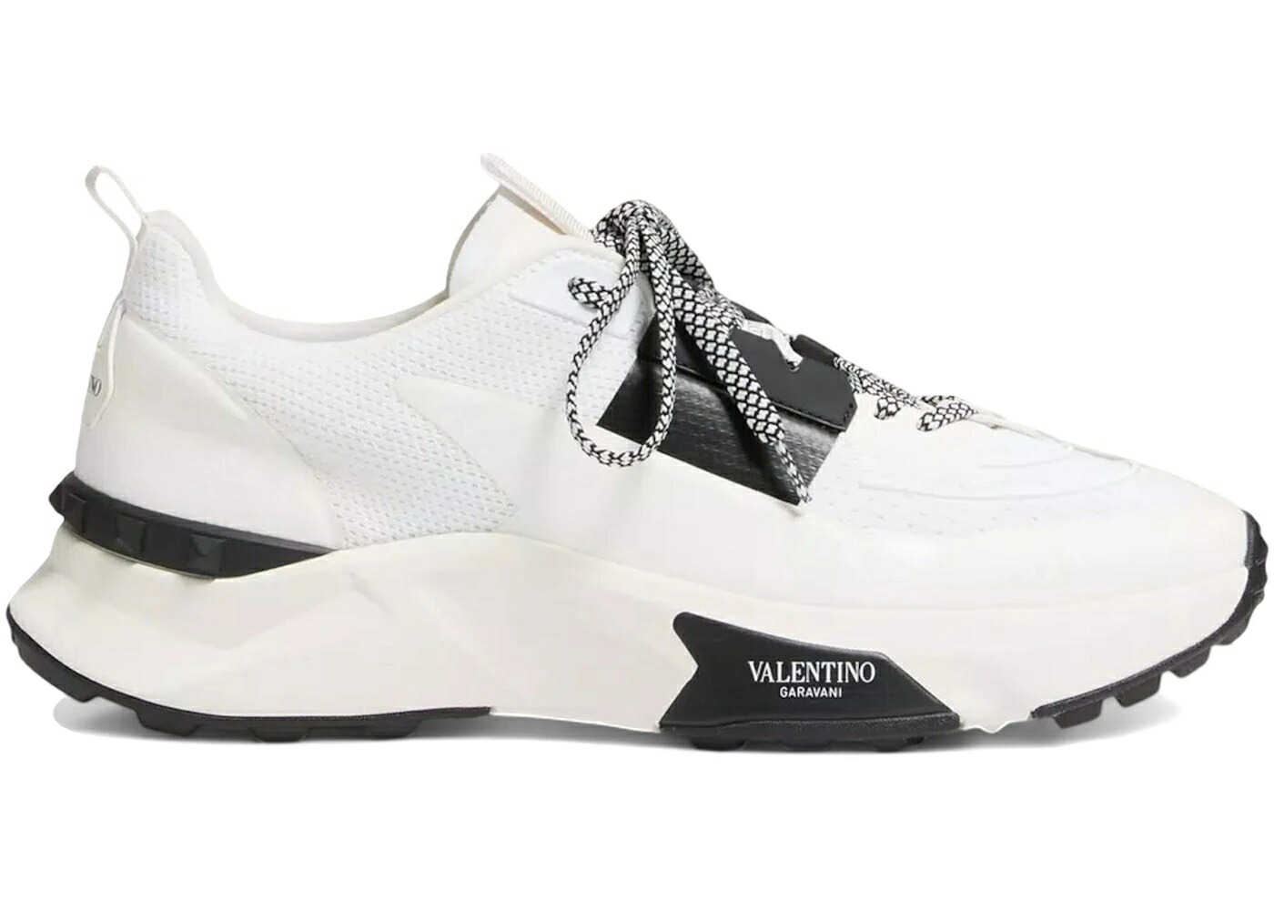 ヴァレンティノ 靴 スニーカー 白いこと 白いこと 黒いこと 黒いこと メンズ VALENTINO TRUE ACT SNEAKER WHITE BLACK / WHITE BLACK