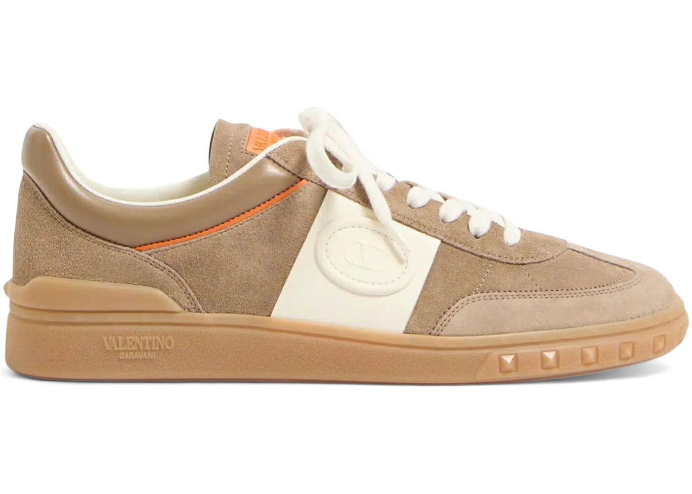ヴァレンティノ 靴 スニーカー カーキ アイボリー メンズ VALENTINO UPVILLAGE SNEAKER KHAKI IVORY / KHAKI IVORY