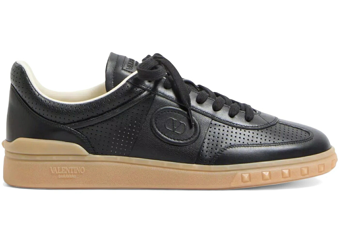 ヴァレンティノ 靴 スニーカー 黒色 ブラック メンズ VALENTINO UPVILLAGE SNEAKER BLACK /