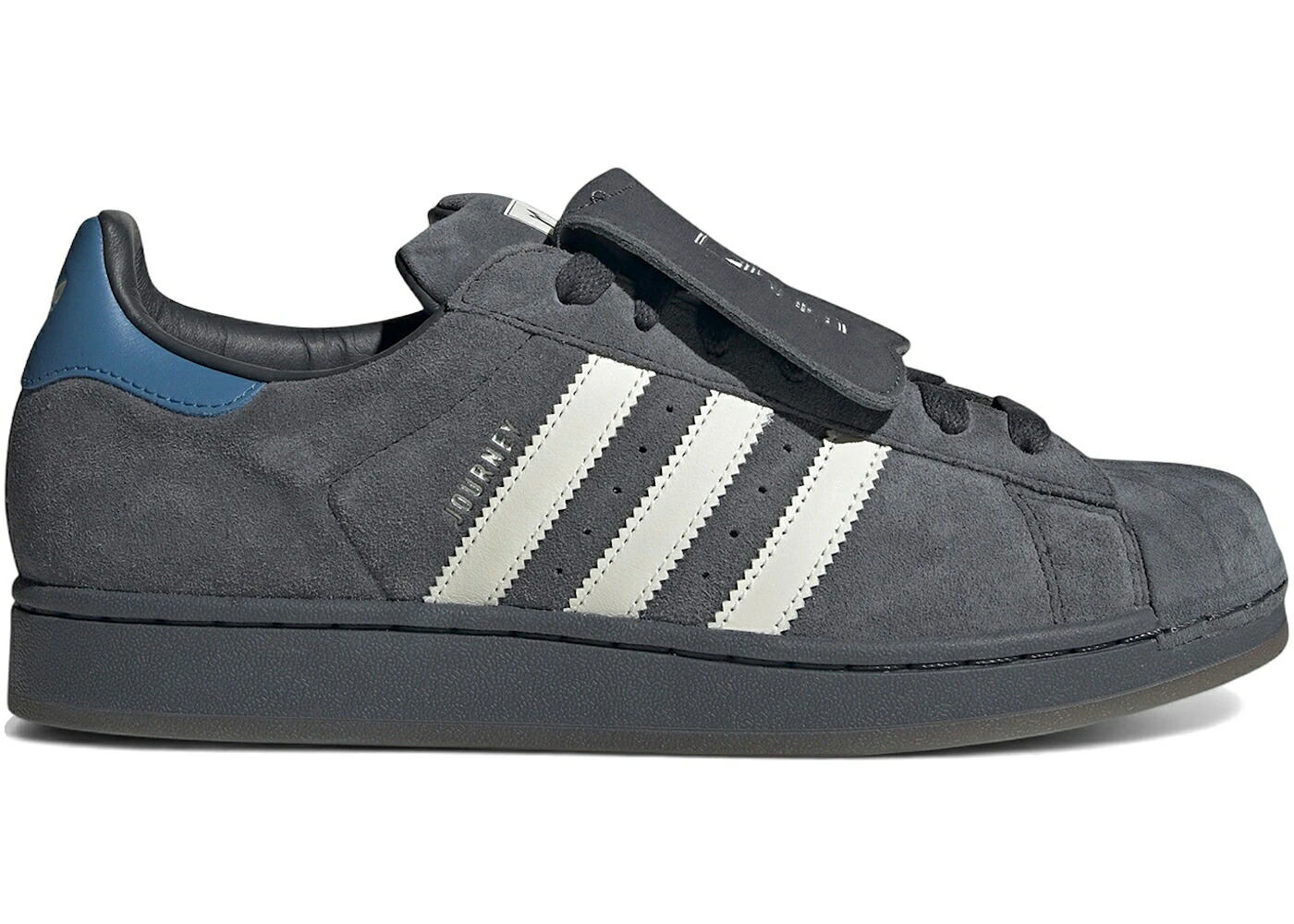 アディダス はやりっ児 白いこと 白いこと スニーカー メンズ ADIDAS SUPERSTAR II ATMOS X DAIKI TSUNETA POINTLESS JOURNEY DUSKY INK / SUPPLIER COLOUR OFF WHITE DUSKY