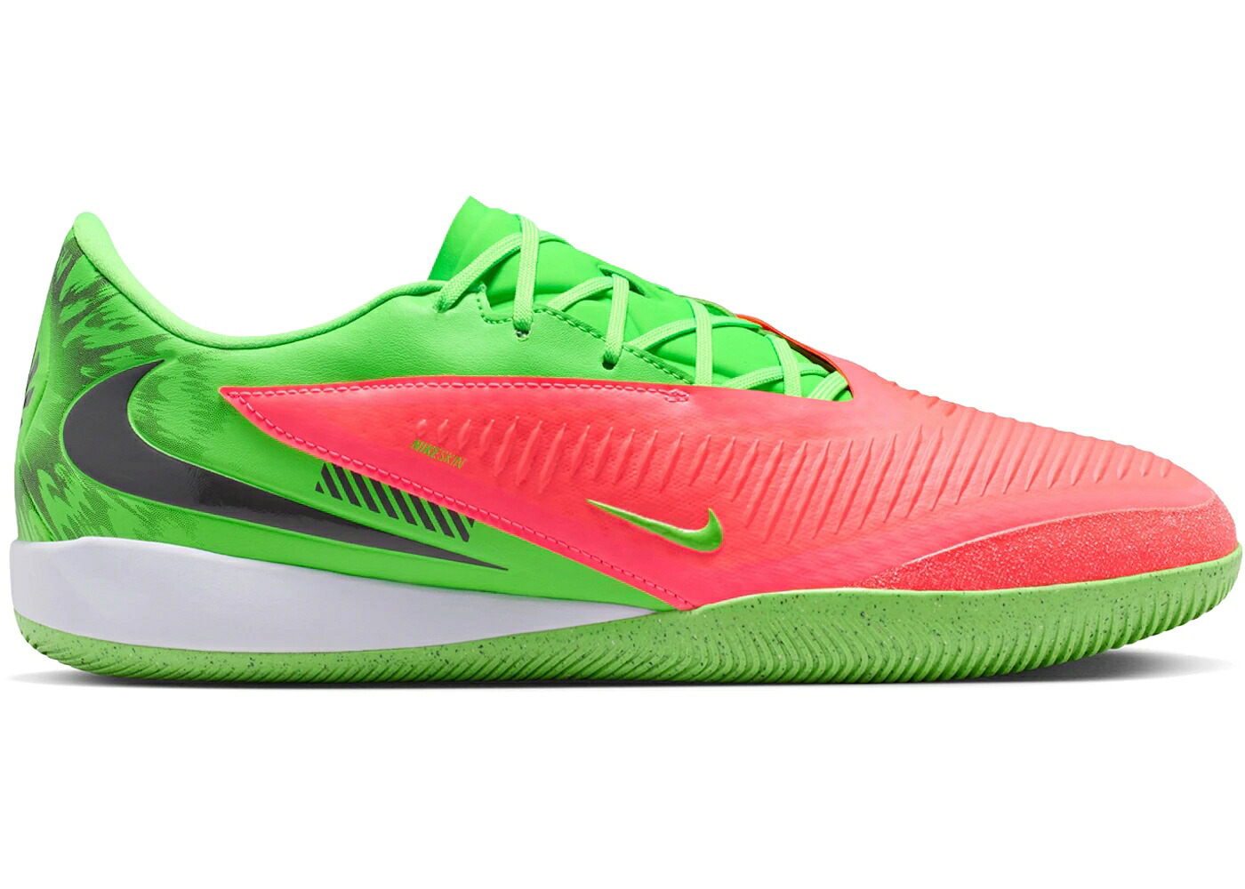 ナイキ 翰林院 緑 緑であること ストライク 黒いこと 黒いこと スニーカー メンズ NIKE PHANTOM 6 LOW ACADEMY 集積回路 ERLING HAALAND HARNESS YOUR / HOT PUNCH GREEN STRIKE BLACK