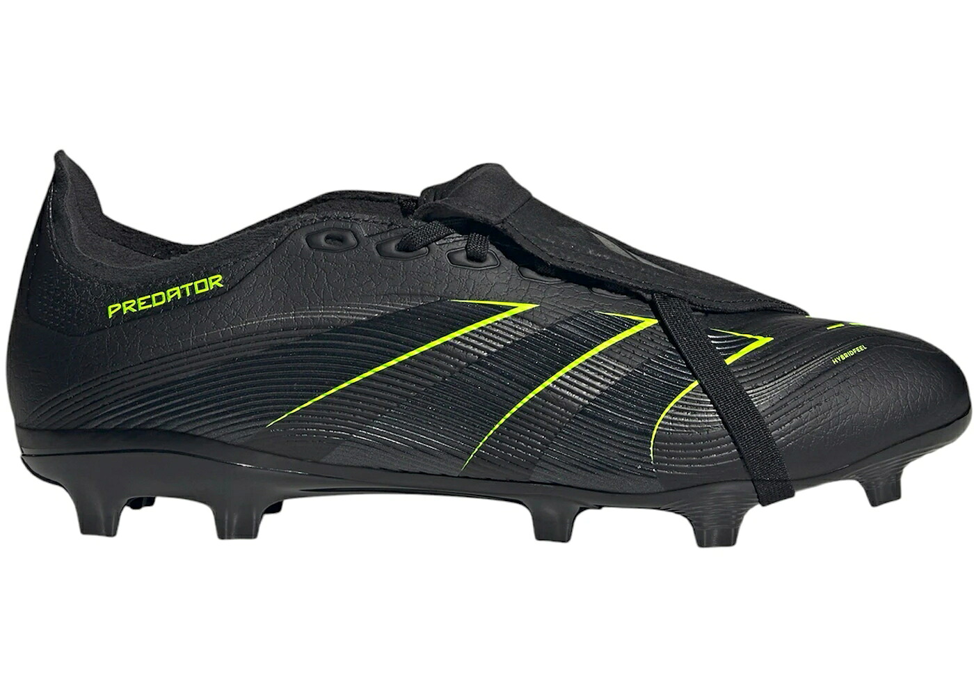 アディダス プレデター ステルス 中核グループ 黒いこと 黒いこと 炭素 スニーカー メンズ ADIDAS PREDATOR LEAGUE FOLD-OVER TONGUE FG/MG ELECTRIC STEALTH PACK / CORE BLACK CARBON LUCID LEMON