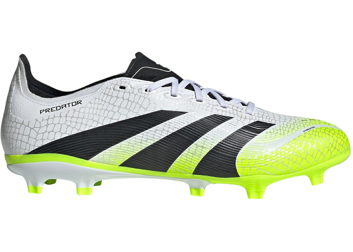 アディダス プレデター 白色 ホワイト コア 黒色 ブラック スニーカー メンズ ADIDAS PREDATOR LEAGUE FG/MG CLOUD WHITE CORE BLACK LUCID LEMON / CLOUD WHITE CORE BLACK LUCID